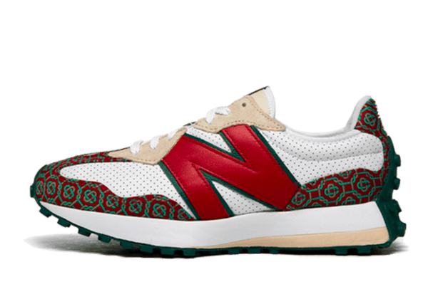 New Balance 327 Casablanca Red Monogram