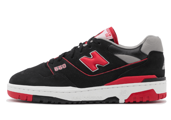New Balance 550 Black Red