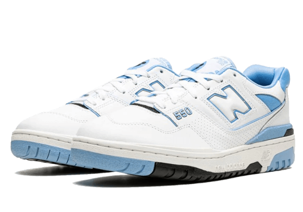 New Balance 550 UNC White University Blue - Image 2