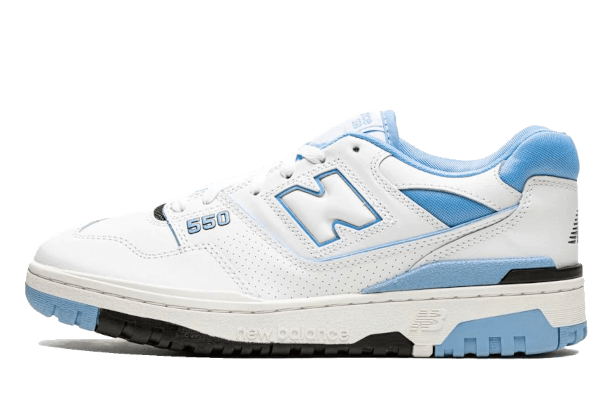 New Balance 550 UNC White University Blue