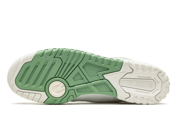 New Balance 550 White Mint Green - Image 4