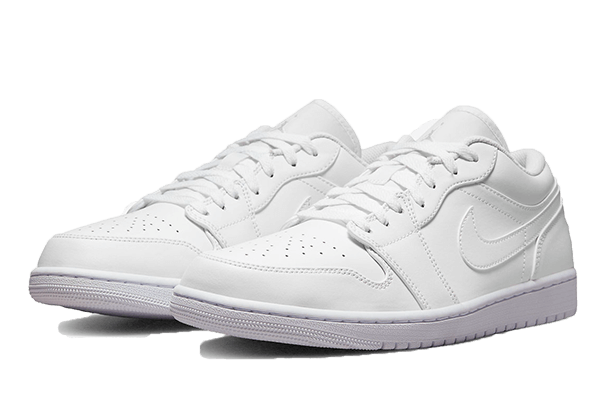 Jordan 1 Low Triple White (2022) 553558-136 - Image 3