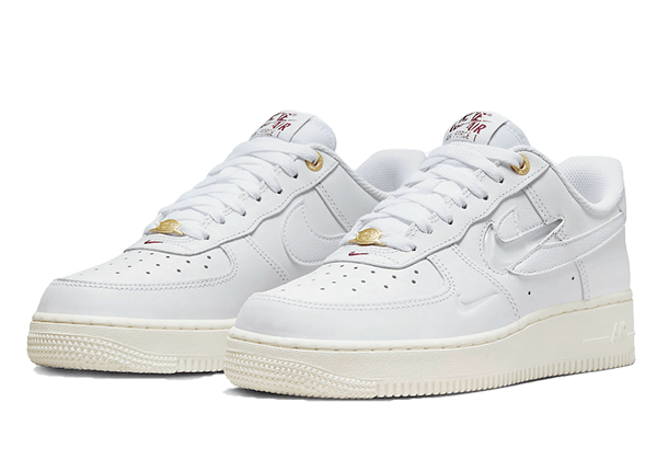 Nike Air Force 1 Low '07 Premium History Of Logos White Sail - Image 2