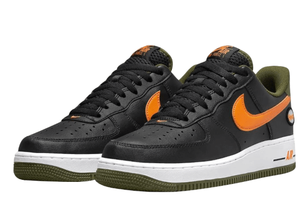 Nike Air Force 1 Low Hoops Black University Gold - Image 2