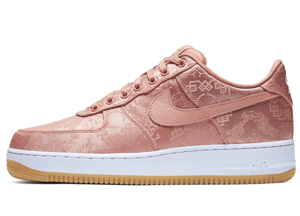 Nike Air Force 1 Low CLOT Rose Gold Silk