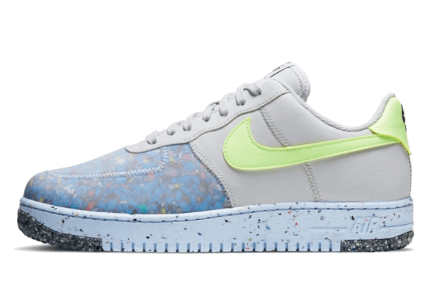 Nike Air Force 1 Crater Pure Platinum Barely Volt