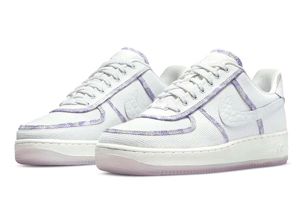 Nike Air Force 1 Low Lavender (Women's) - Image 2