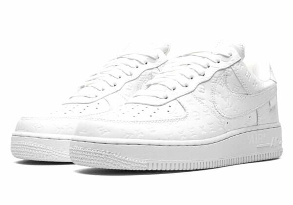 Nike Air Force 1 Low Louis Vuitton White - Image 2