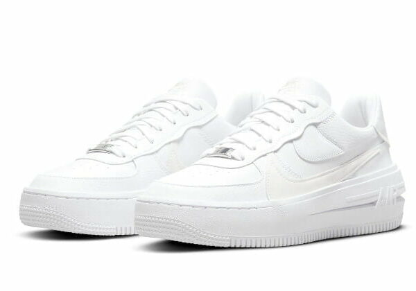 Nike Air Force 1 Low Platform Triple White - Image 2