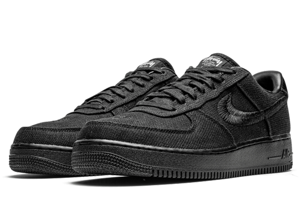 Nike Air Force 1 Low Stussy Black - Image 2