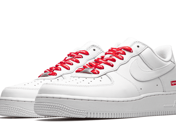 Nike Air Force 1 Low White Supreme - Image 2