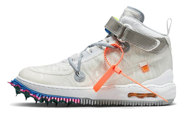 Off-White x Nike Air Force 1 Mid Clear White