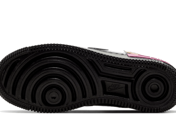 Nike Air Force 1 Shadow Removable Patches Black Pink - Image 3
