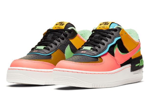 Nike Air Force 1 Low Shadow Solar Flare Atomic Rose - Image 2