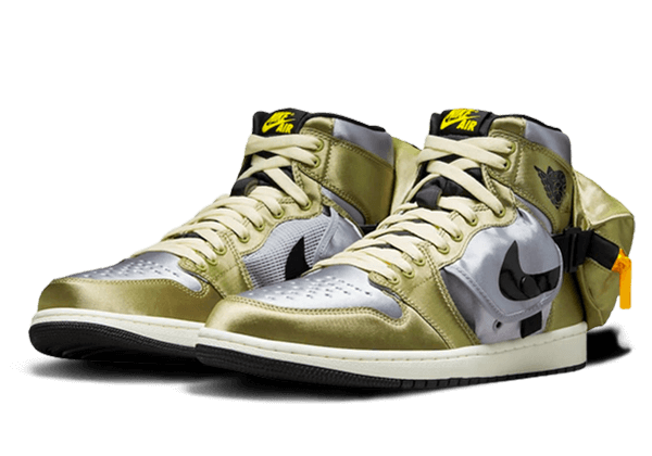 Jordan 1 High OG Stash Metallic Gold DO8727-200 - Image 2