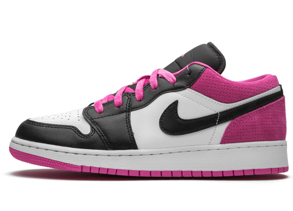 Jordan 1 Low Black Active Fuchsia CK3022-005