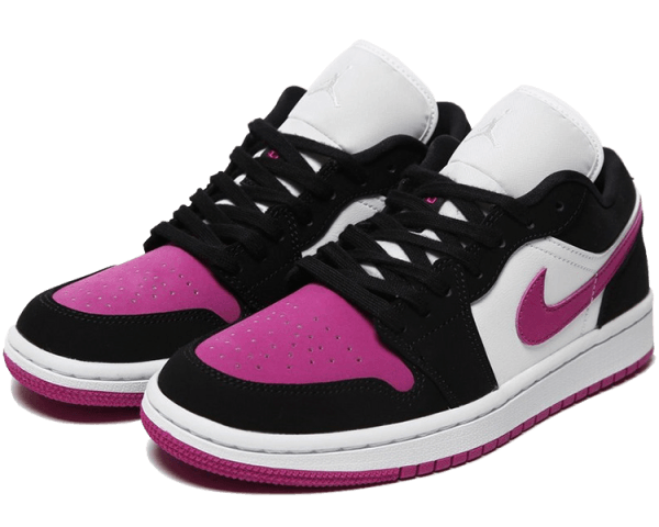 Jordan 1 Low Black Cactus Flower DC0774-005 - Image 2