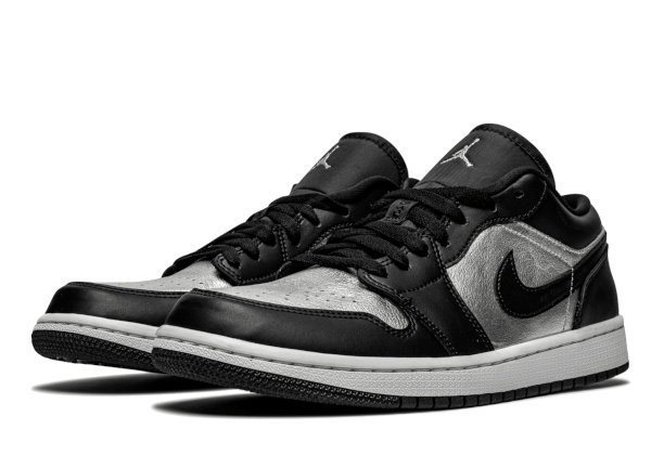Jordan 1 Low SE Black Metallic Silver DA5551-001 - Image 2