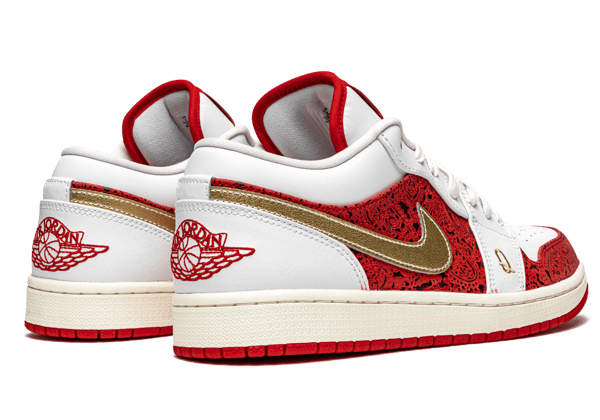 Jordan 1 Low Spades DJ5186-100 - Image 4