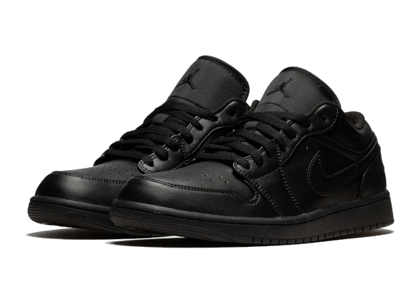 Jordan 1 Low Triple Black (2022) 553558-093 - Image 2