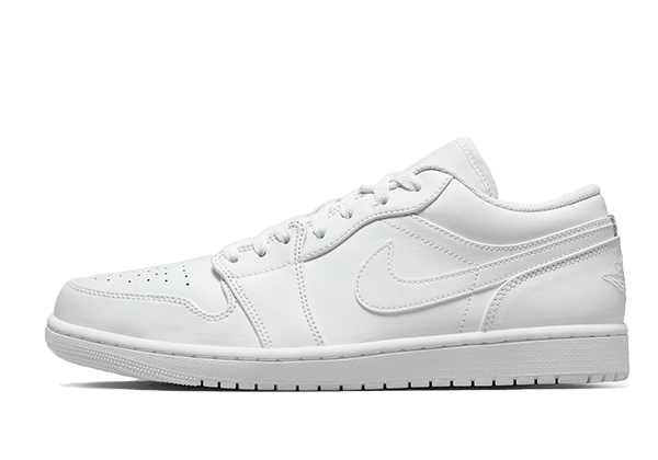 Jordan 1 Low Triple White (2022) 553558-136