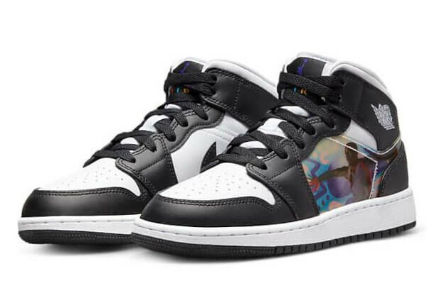 Jordan 1 Mid Hologram DR9496-001 - Image 2