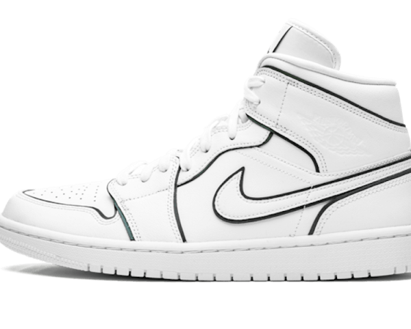 Jordan 1 Mid Iridescent Reflective White CK6587-100