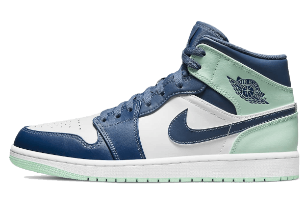 Jordan 1 Mid Mystic Navy Mint Foam 554725-413