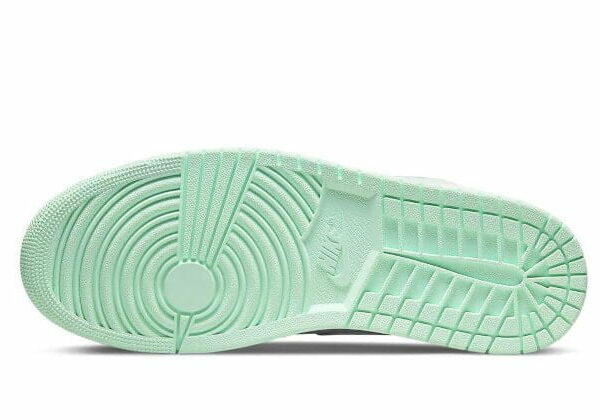 Jordan 1 Mid Mystic Navy Mint Foam 554725-413 - Image 3