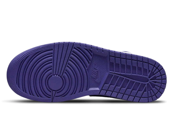Jordan 1 Mid Purple Black BQ6472-051 - Image 3