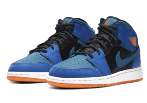 Jordan 1 Mid Racer Blue 554725-440 - Image 2