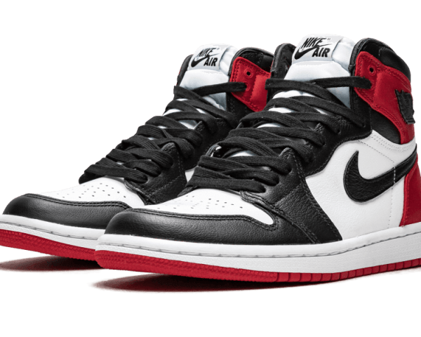 Jordan 1 Retro High Satin Black Toe CD0461-016 - Image 2