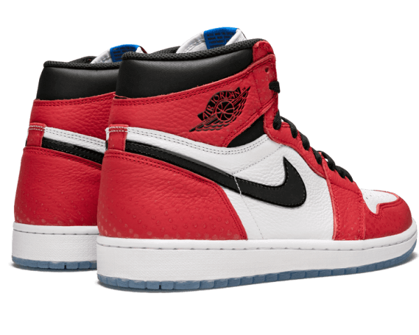 Jordan 1 Retro High Spider-Man “Origin Story” 555088-602 - Image 3