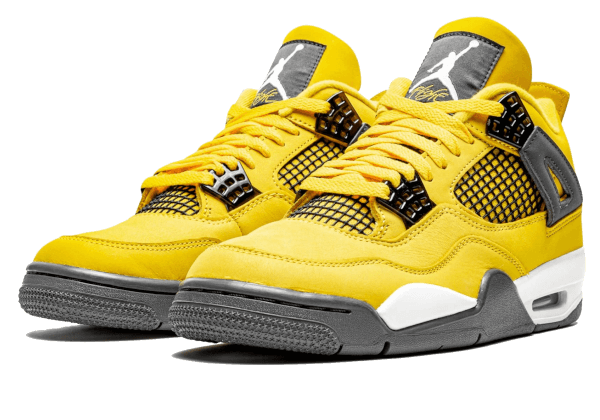 Jordan 4 Retro Tour Yellow (Lightning) 408452-700 - Image 2