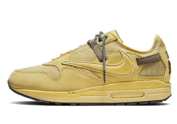 Nike Air Max 1 Travis Scott Cactus Jack Saturn Gold