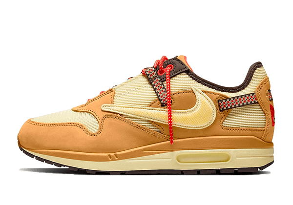 Nike Air Max 1 Travis Scott Cactus Jack Wheat Lemon Drop