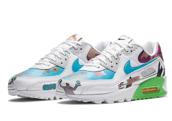 Nike Air Max 90 Flyleather Ruohan Wang - Image 2