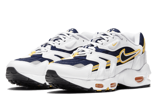 Nike Air Max 96 II White Midnight Navy - Image 2
