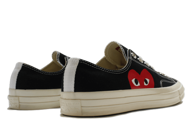 Chuck Taylor All-Star 70s Ox Comme des Garçons PLAY Black 150206C - Image 3