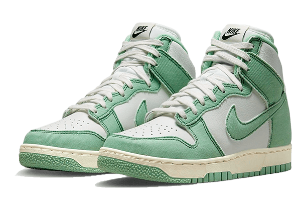 Dunk High 1985 Enamel Green Denim DV1143-300 - Image 2