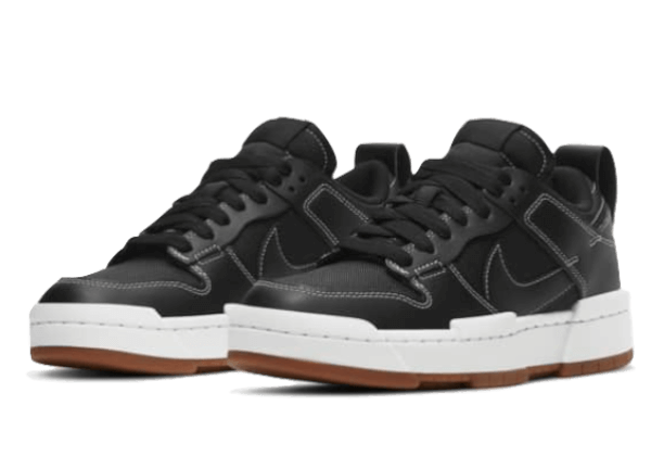 Dunk Low Disrupt Black White Gum CK6654-002 - Image 2