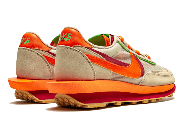 LD Waffle Sacai Clot Net Orange Blaze DH1347-100 - Image 3