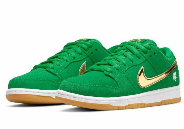 SB Dunk Low Pro St. Patrick’s Day (2022) BQ6817-303 - Image 2