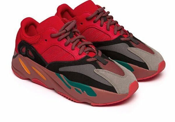 Adidas Yeezy Boost 700 Hi-Res Red - Image 2