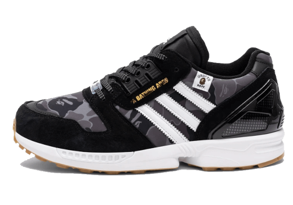 ZX 8000 Bape Undefeated Black FY8852